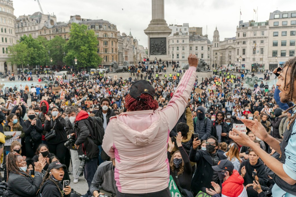 black lives matter protest london 12 june