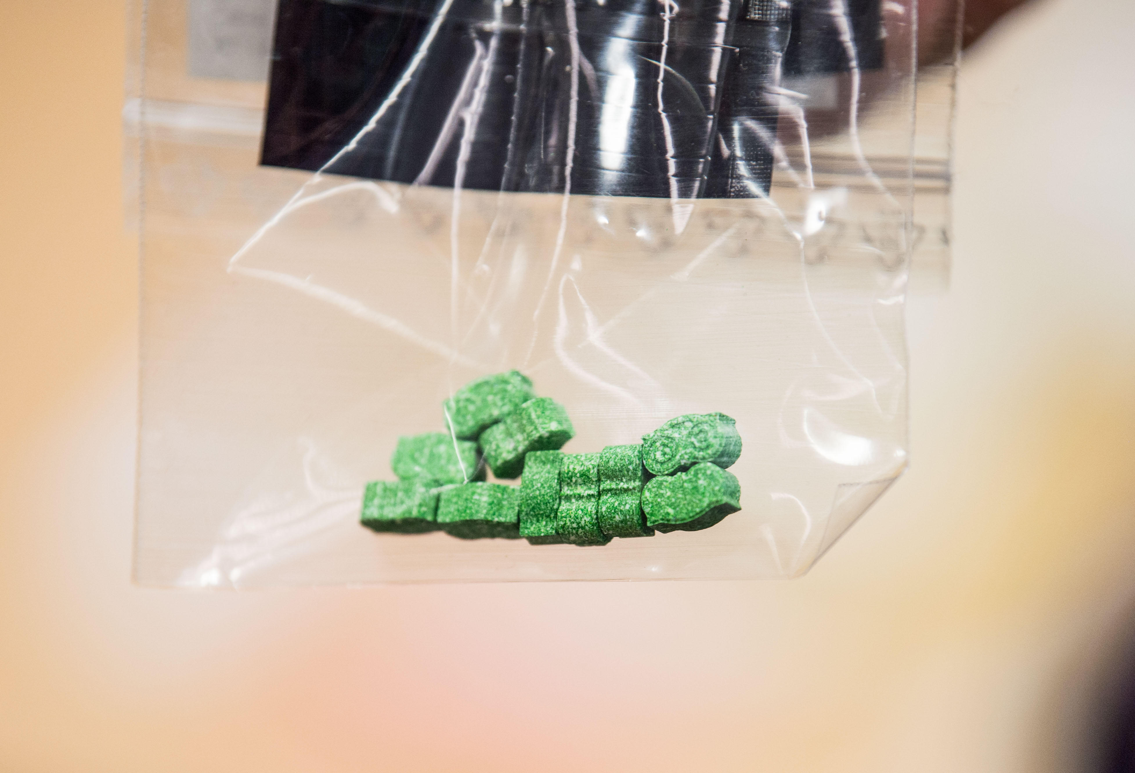 bag of ecstasy pills