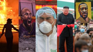 2020, Australia bushfires, world war III, Megxit, Taal volcano, Coronavirus, Kobe bryant, brexit, parasite, delhi riots, tokyo olympics 2020, tiger king, UFO, kim jong-un death, george floyd protests, black lives matter, hong kong national security law, p