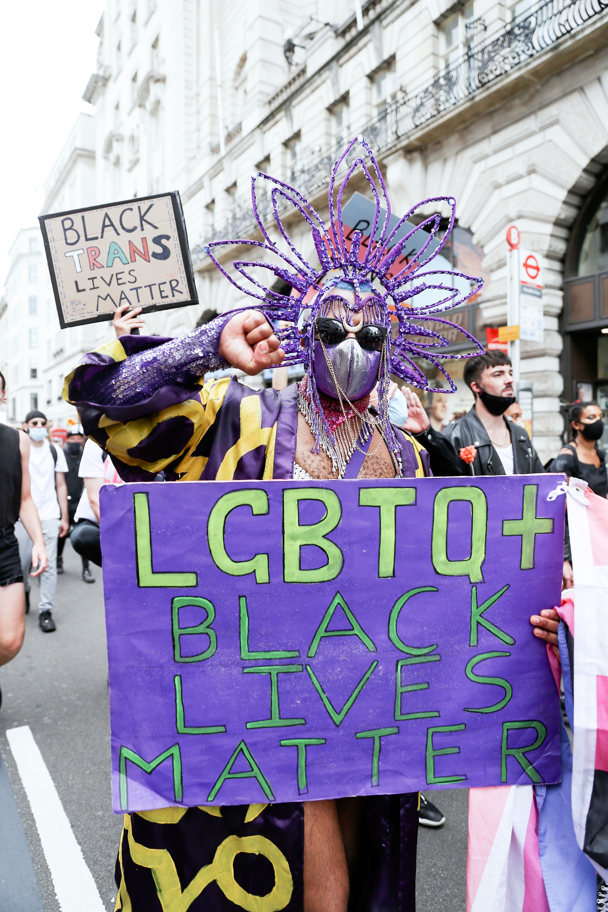 BLACK TRANS LIVES MATTER MARCH LONDON