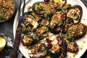 grilled-zucchini-almond-breadcrumbs-recipe