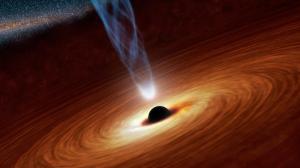 supermassive black hole eats sun