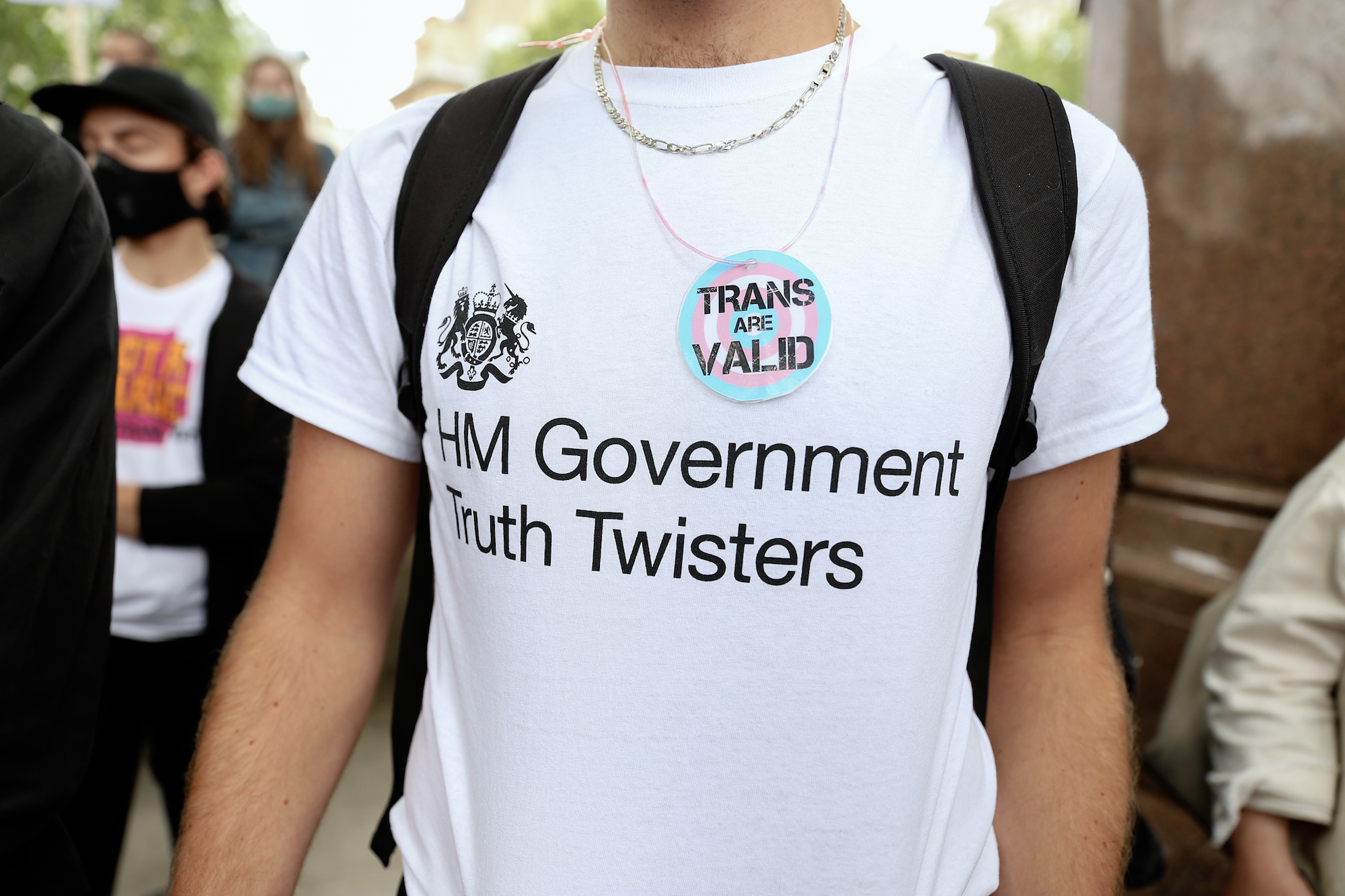 trans rights demo london july 2020