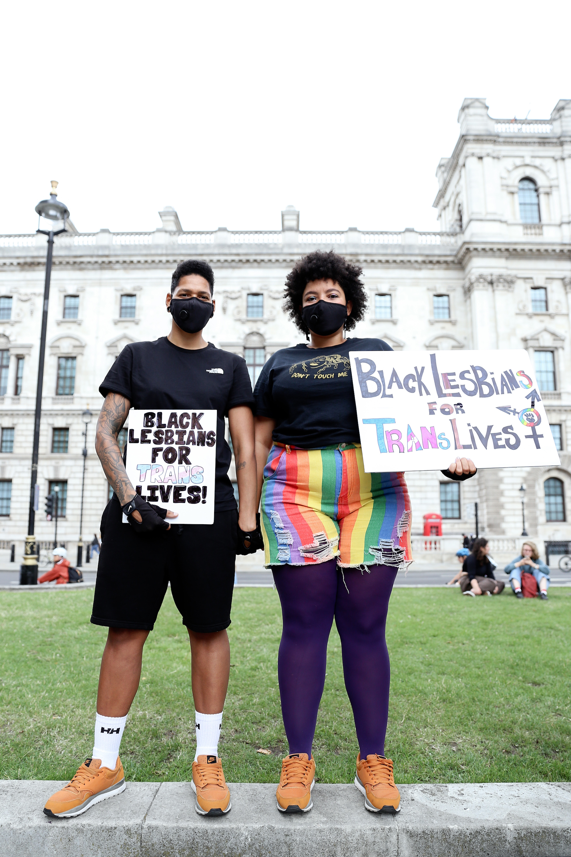 trans rights demo london july 2020