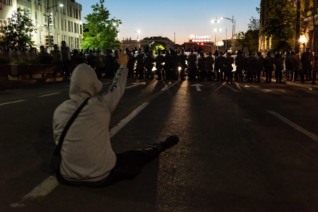 Protest u Beogradu jul 2020