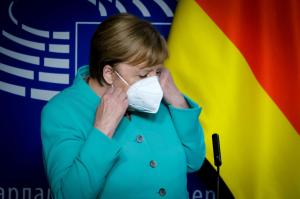 angela merkel face mask