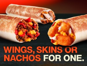 an ad for taco bell's loaded grillers, which it will remove from the menu starting august 13, 2020