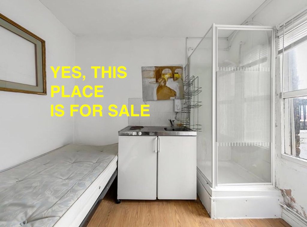 One-bed studio for sale in Notting Hill