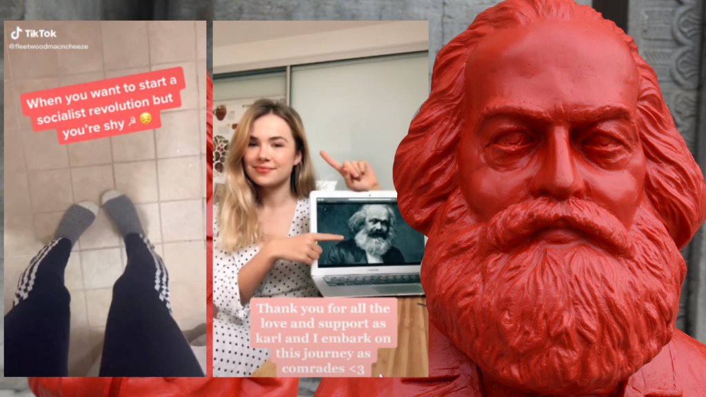 Karl Marx TikTok fans