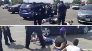 Video of Aurora, Colorado, police detaining black girls in stolen car investigation