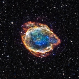 Un remanente de supernova. Imagen: NASA