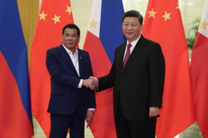 philippines duterte china xi