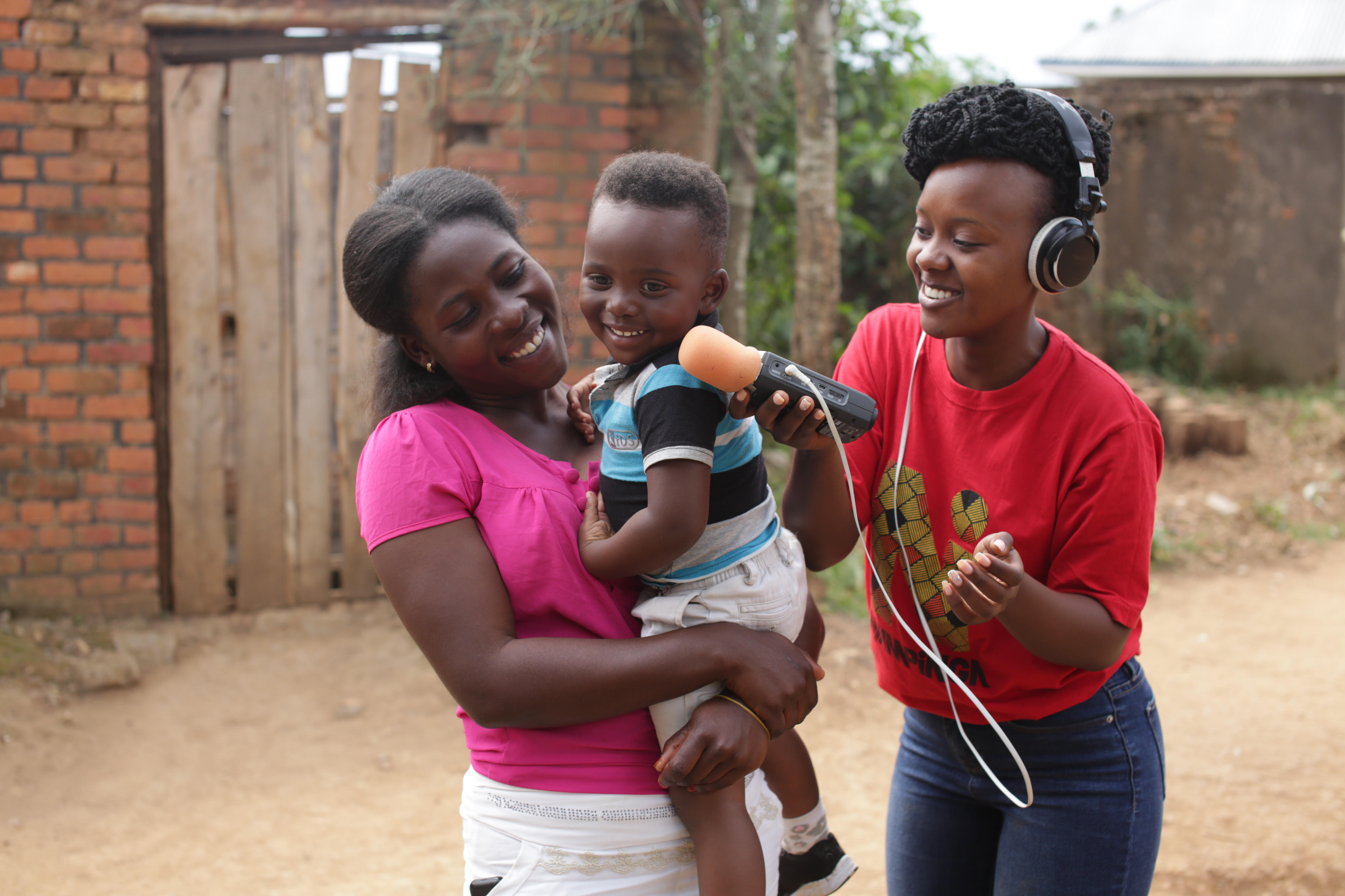 Journalists spread across the country to interview people in rural areas.