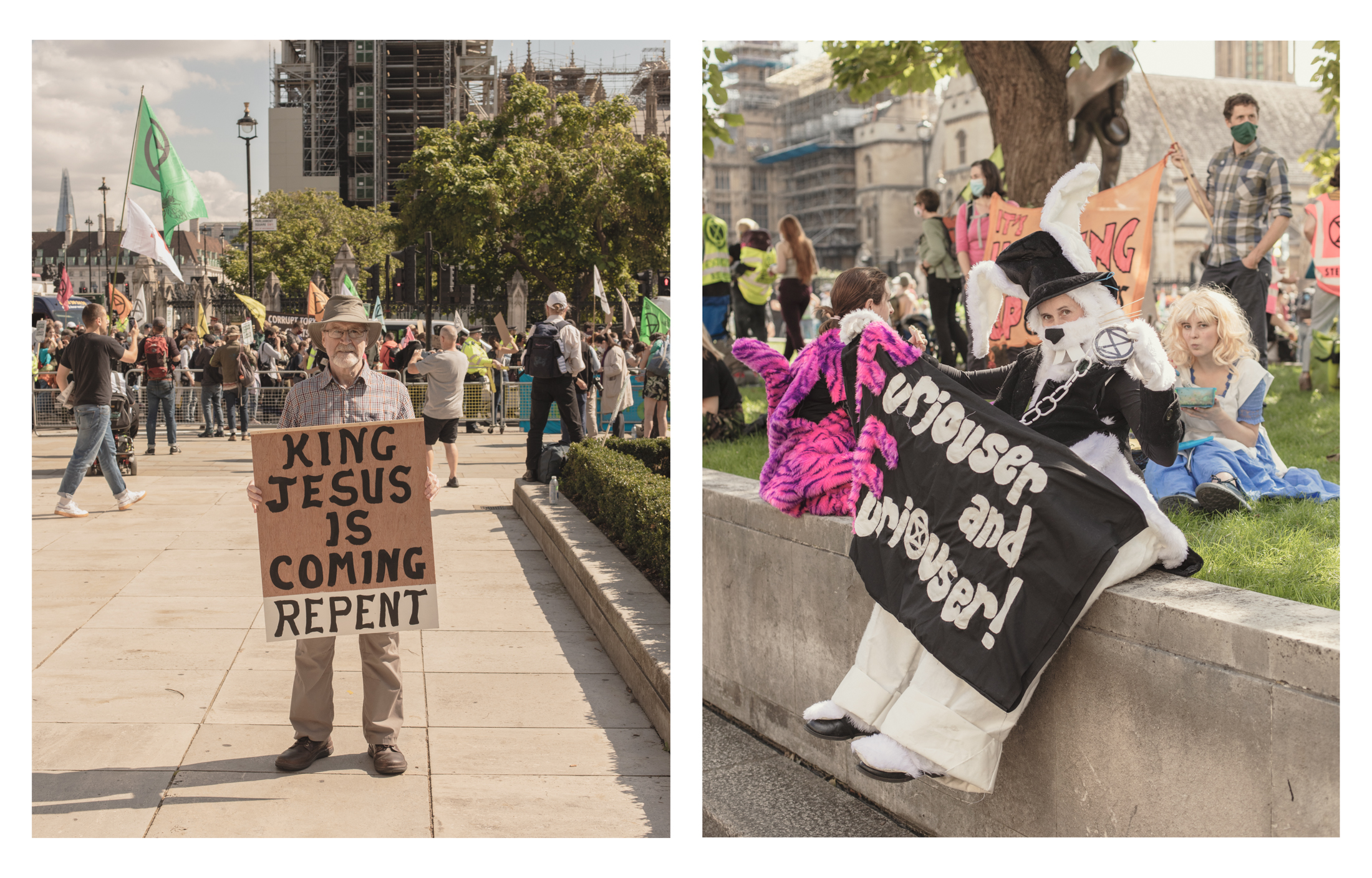 extinction rebellion protest london september 2020