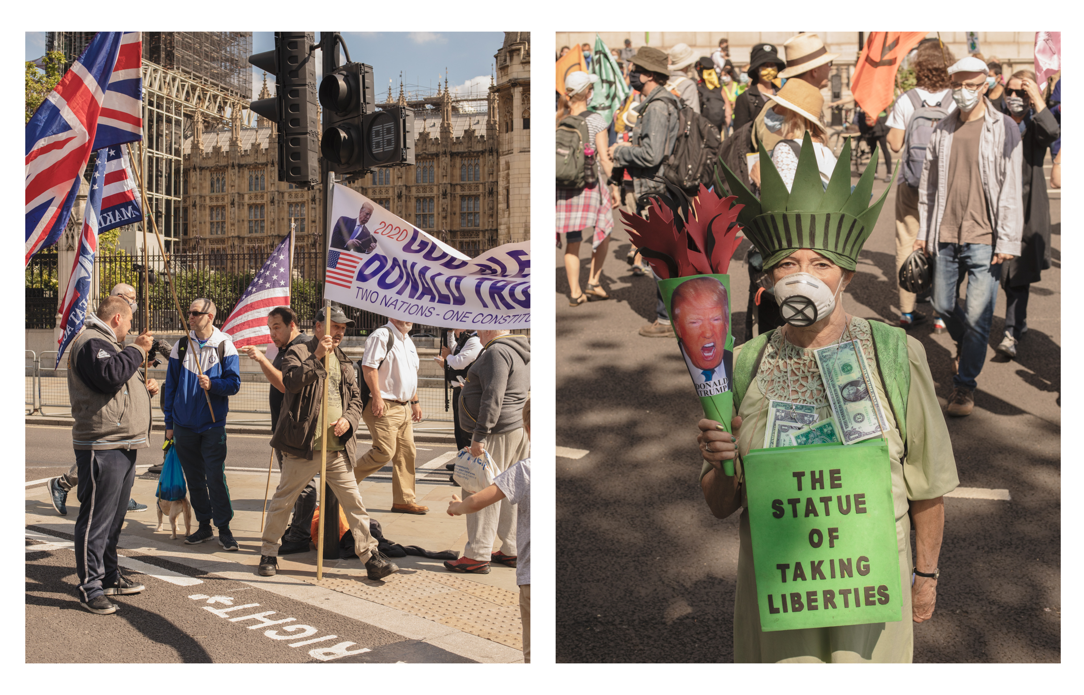 extinction rebellion protest london september 2020