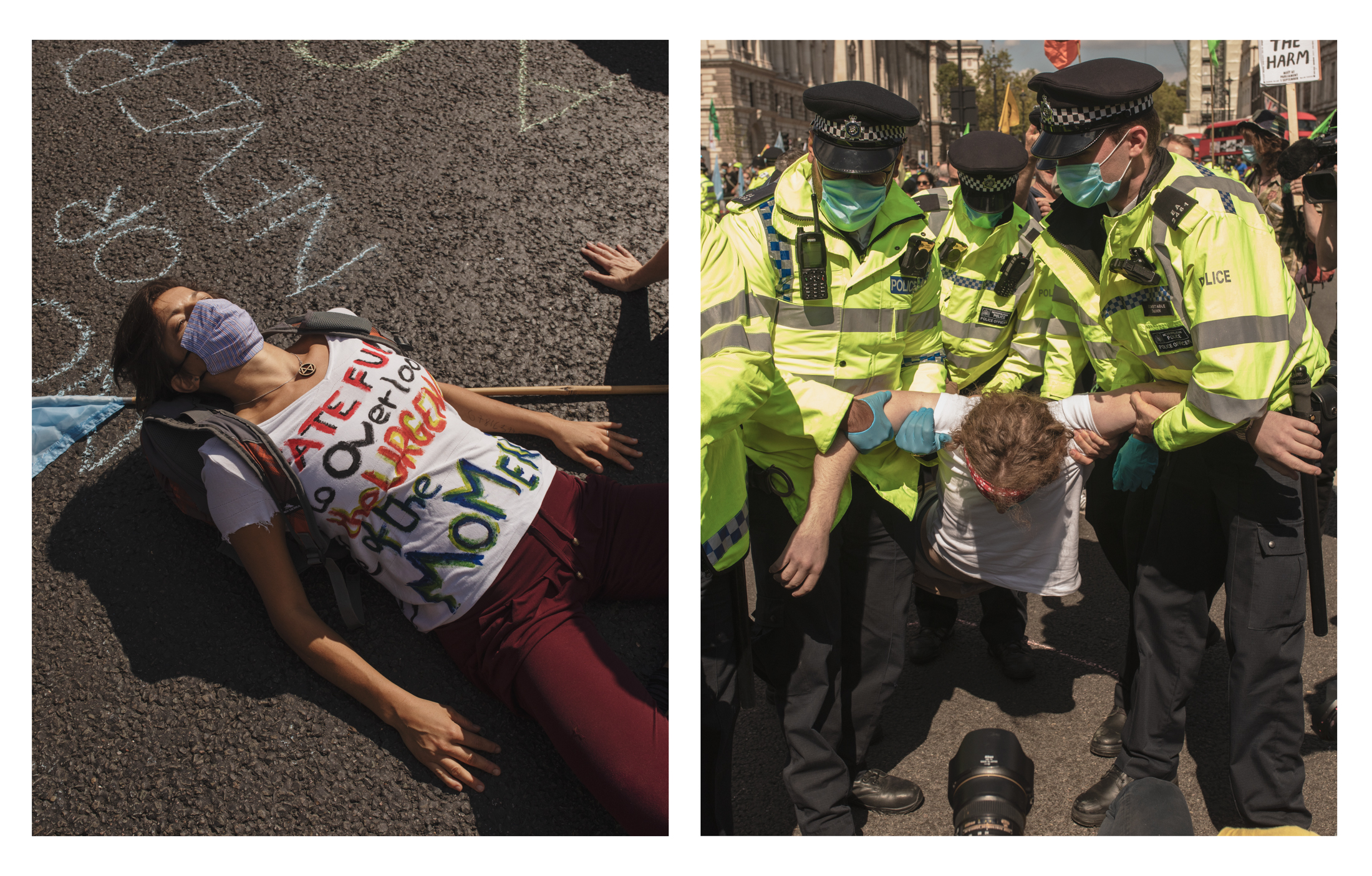 extinction rebellion protest london september 2020