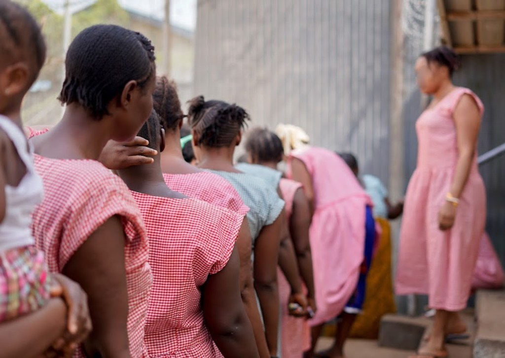 ​Inmates in the Freetown Female Correctional Centre​