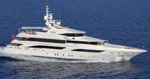 ​The Formosa, a 197-foot yacht, rents for $474K a week