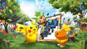 Ilustraciones del videojuego Pokemon Picross