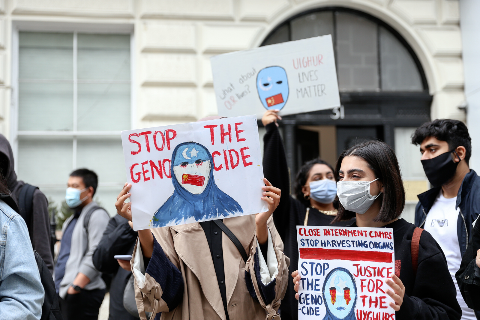 Vice - Chinese Embassy Uyghur Protest - Photos Bex Wade-9.jpg