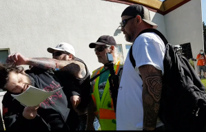 Canada’s federal police service is investigating after anti-racism demonstrators were attacked before a planned rally in Red Deer, Alberta.