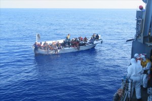 Migrants detected by Turkish Naval Task Group, operating offshore Lebanon​.