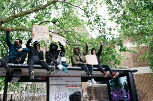 BLM protestors in London