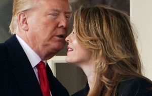 Donald Trump and Hope Hicks