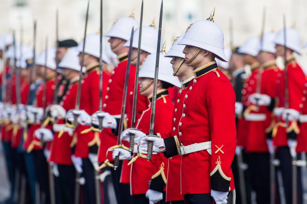 Canadian Military College students graduating