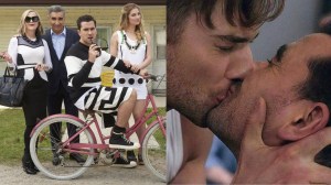 schitt's creek david and ted kiss comedy central india