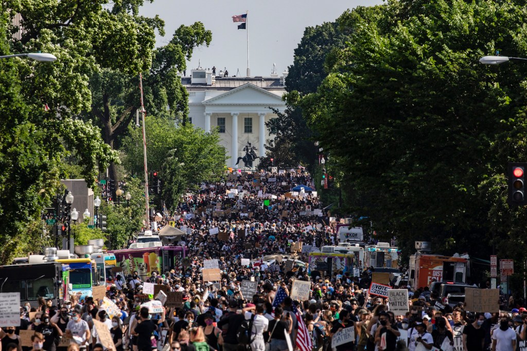 White House BLM Protest