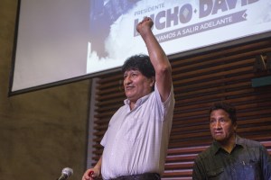 Presidente Evo Morales