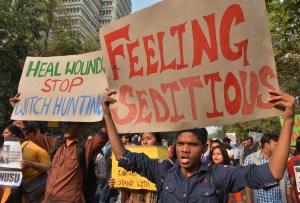 india sedition crackdown human rights activist