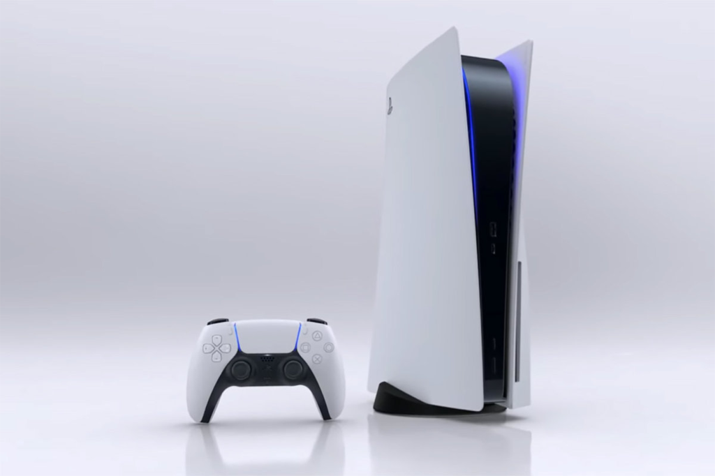 An image of the PlayStation 5.