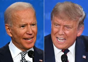 Joe Biden and Donald Trump