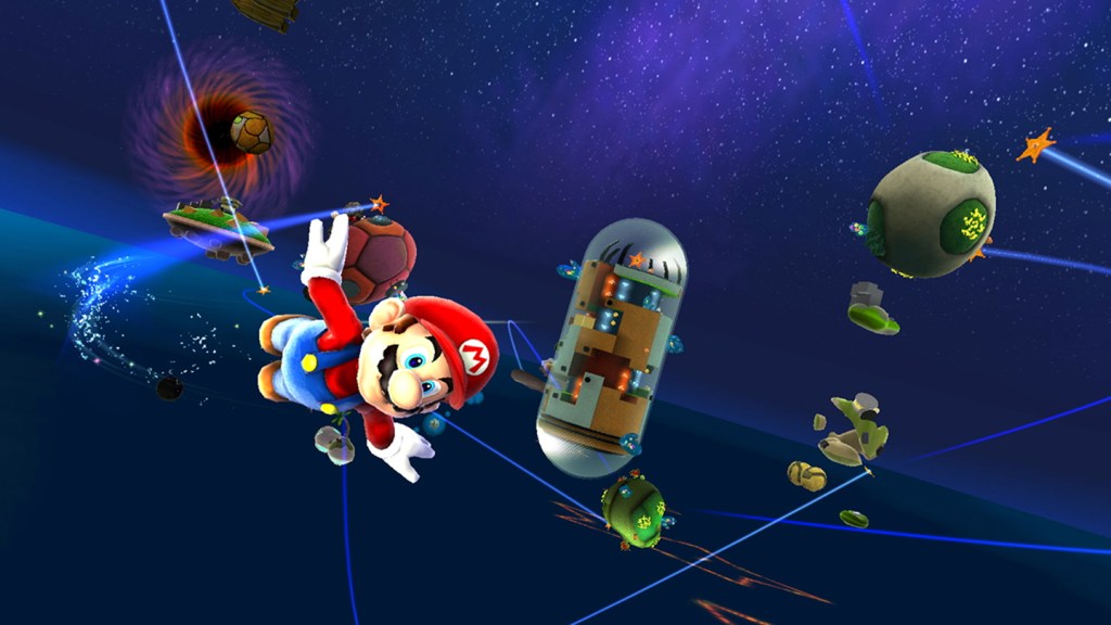 A screen shot from the video game Super Mario 3D All-Stars.