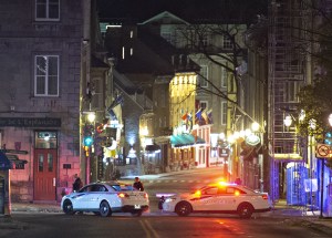 Police on scene in Quebec City after reports of a man in medieval suits killed two, injured five with knife