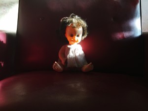 creepy doll