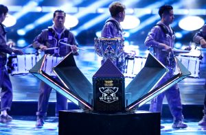 Finale de la Summoner’s Cup de League of Legends, 31 octobre 2020. Louis Vuitton