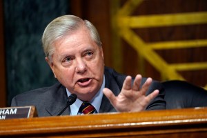 Sen. Lindsey Graham, R-S.C., speaks during a Senate Judiciary Committee hearing on Capitol Hill in Washington, Tuesday, Nov. 10, 2020 (AP Photo/Susan Walsh, Pool)​