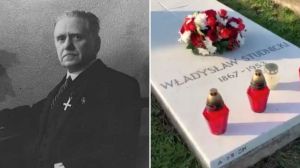 Władysław Studnicki​'s grave in London was recently restored.