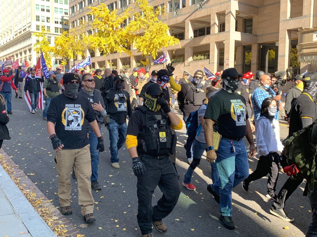 The Proud Boys have long tried to maintain the facade of being a multicultural organization, quickly attempting to refute any charges of racism.