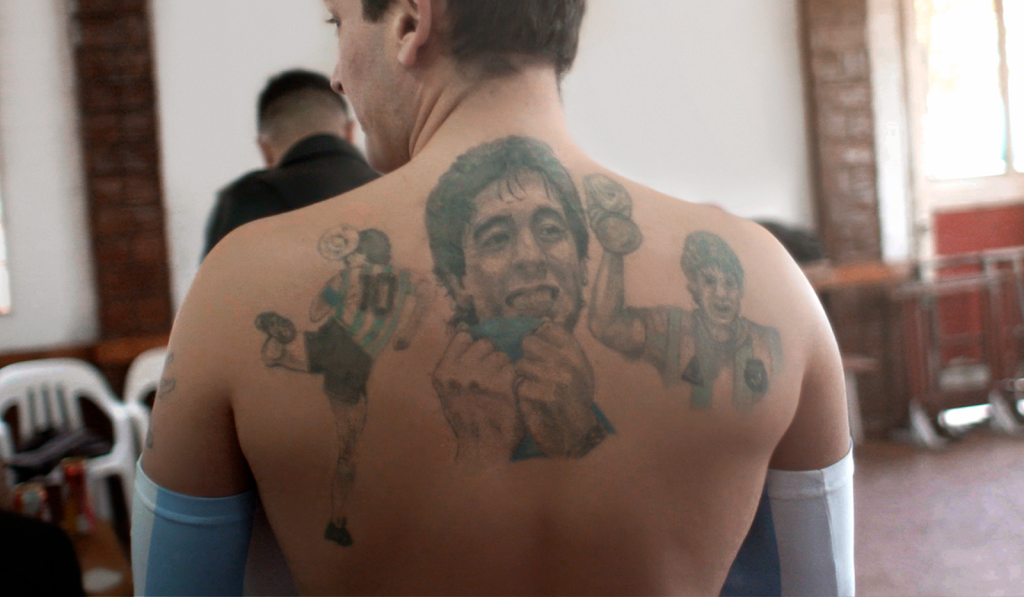 maradona tattoo