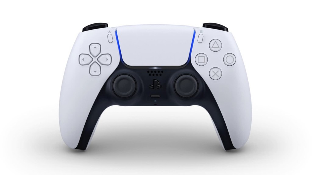 A screen shot of a PlayStation 5 controller.