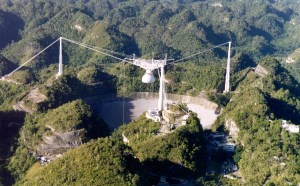 The Arecibo Observatory.​ Image: Arecibo Observatory/NAIC