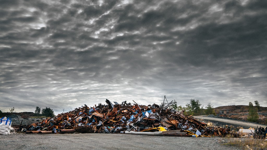 Part of abandoned Giant gold Mine. ​