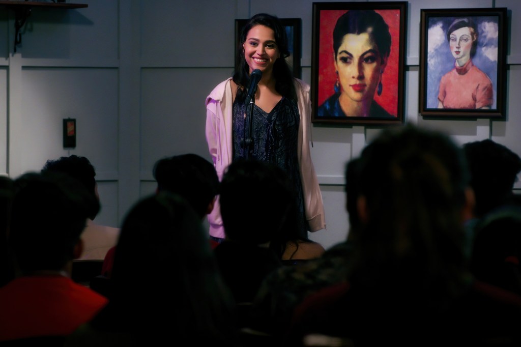 Swara Bhasker, Beanie from new Netflix show on stage