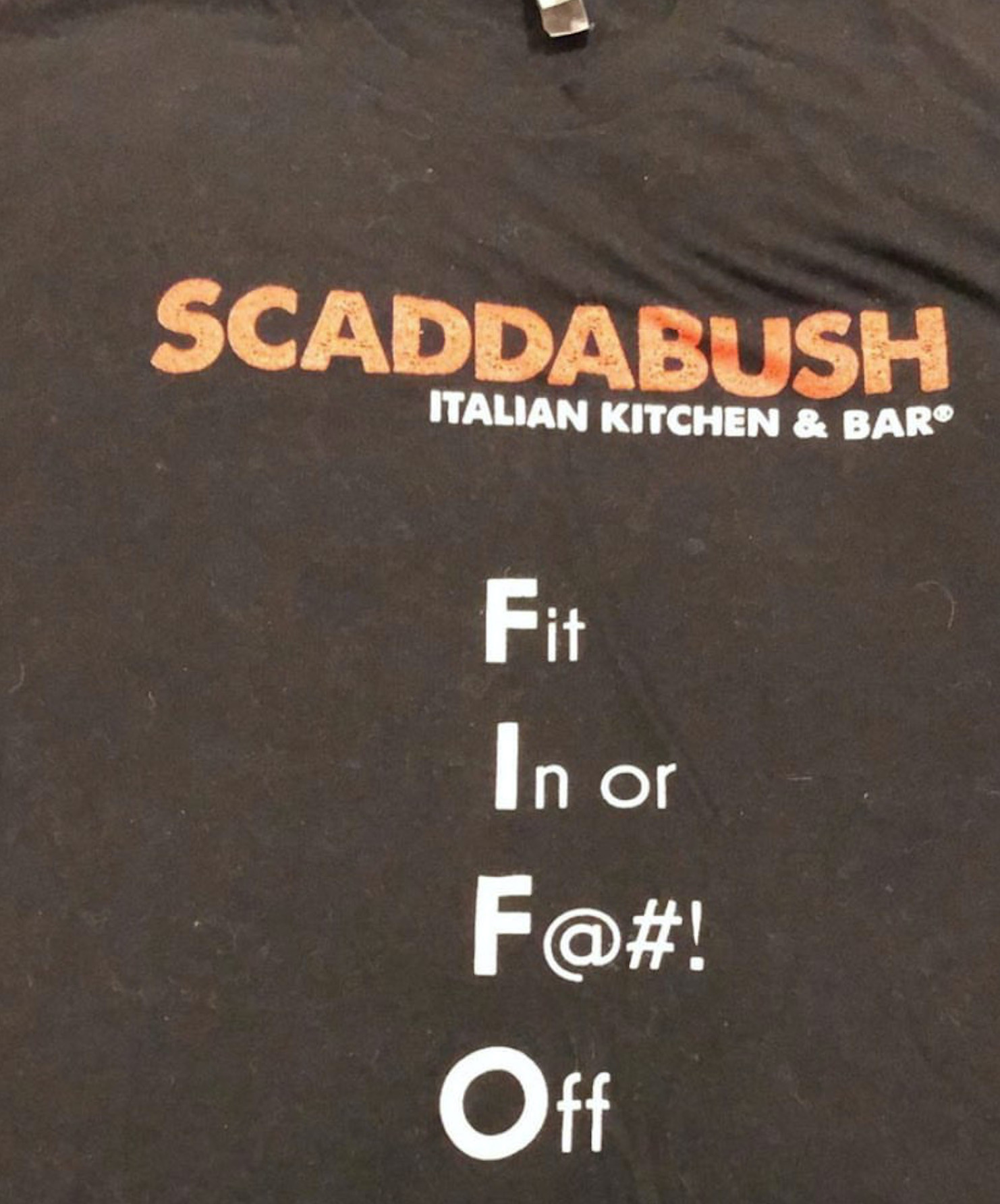 SCADDABUSH T-shirts with