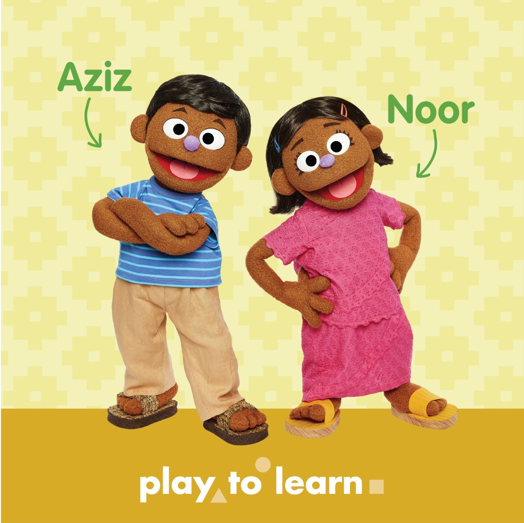 Play to Learn_Noor and Aziz1_Photo Credit Sesame Workshop