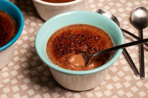 Crème Brûlée al Cioccolato e Arancia